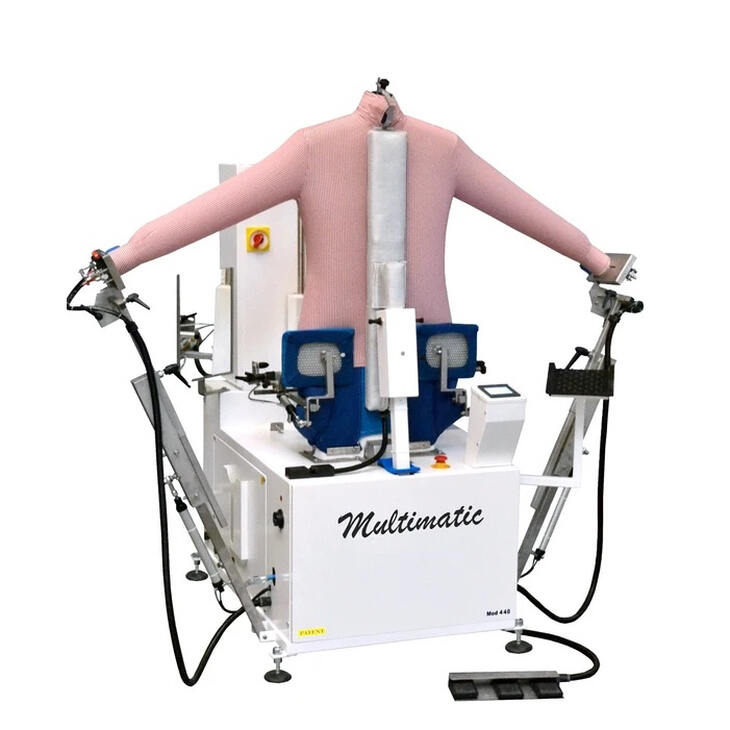 Bügelstation für die Industrie mit perfektem Finish bei hoher Stückzahl
